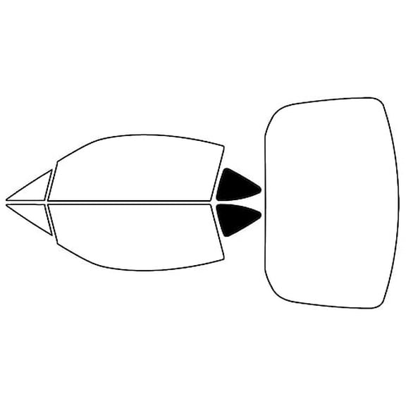 Rvinyl Window Tint Kit Compatible with Toyota 86 2017-2020 - Back Precut Kit - 5%