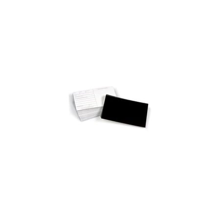 Safariland 5.50x8.50" Backing Cards, 100 Pack, White