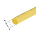 thumbnail image 3 of Heat Shrink Tubing 4mm Dia 7mm Flat Width 2:1 rate Shrinkable Tube Cable Sleeve 7m - Yellow, 3 of 5