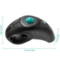 thumbnail image 4 of mice wireless USB mice handheld wireless mouse finger using optical track mice wireless handheld optical trackball mice, 4 of 9