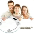 thumbnail image 2 of Zimtown 396lb 180KG Bathroom Digital Electronic Glass Weighing Body Weight Scale, 2 of 6