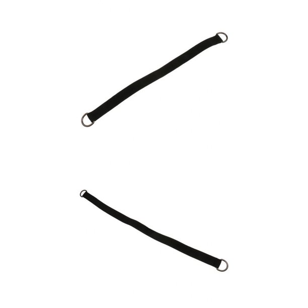 2 juegos de 65/45 cm, correa colgante para exteriores, hamaca de cuerda, correas de árbol fuertes