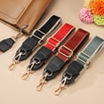 thumbnail image 4 of Uxcell Wide Shoulder Purse Strap [1Pcs] - 55 Inch Adjustable Straps Replacement for Handbags Use For Purse & Crossbody Bag & Guitar & Canvas Bag - [Rose Red], 4 of 6
