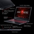 thumbnail image 4 of Acer Nitro 5 Gaming Laptop, 15.6" FHD IPS 144Hz Display, 12th Gen Intel 12-Core i5-12500H, GeForce RTX 3050, 64GB RAM, 2TB SSD, Thunderbolt 4, Backlit Keyboard, WiFi6, Mytrix HDMI Cable, Win 11 Pro, 4 of 8