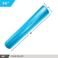 thumbnail image 3 of Champion Sports WL36HDBL 36 in. High-Density Solid Foam Roller, Blue, 3 of 4