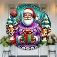 thumbnail image 1 of xihome Adorno navideño de madera de 7,8 pulgadas para rbol de Navidad con impresin HD. Decoracin festiva para el hogar., 1 of 5