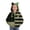 Green, variant on Girls Skeleton Skull Sweatshirt Full Zip Long Sleeve Hoodie Jacket Ear Hood Outerwear Halloween Holiday Party Kids Coat