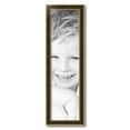 thumbnail image 2 of ArtToFrames 8" x 30" Black Panel With Gold Lip Picture Frame, 8x30 inch Multi Wood Poster Frame (WOM-5092),  Pack, 2 of 7