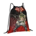 thumbnail image 2 of Apex Legends Octane Drawstring Backpack Simple Sports Gym Bag Draw String Bags Casual Rucksack, 2 of 9