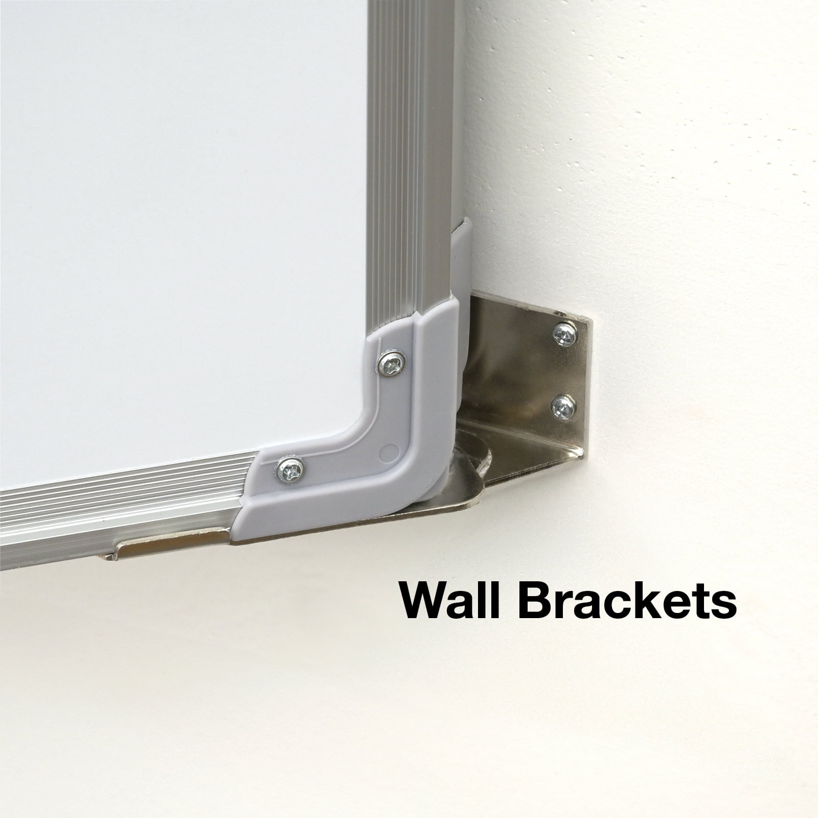 40" x 60" Wall Mounted Split Folding Whiteboard