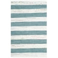 thumbnail image 2 of SAFAVIEH Montauk Cainneach Striped Cotton Area Rug, Ivory/Charcoal, 8' x 10', 2 of 5