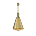 thumbnail image 3 of Luxury Morland Wall Sconce in Warm Brass, 3 of 5