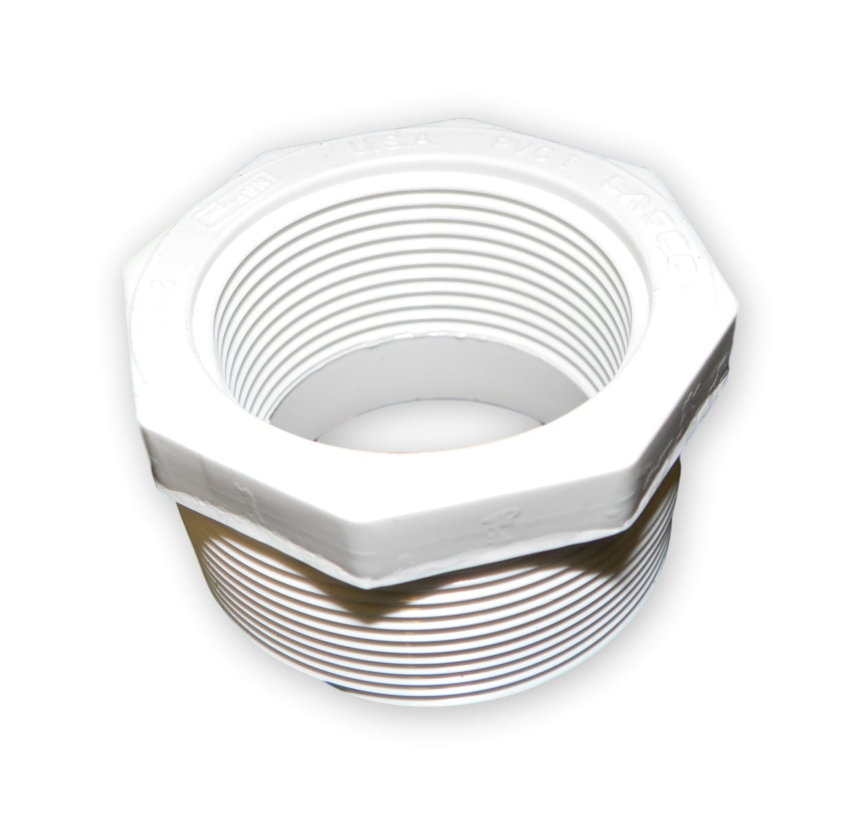 Lasco D2466 2"X11/2" Male Union Nut PVCI SCH40