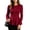 A07-Wine, variant on Aswuknt Women's Fall Winter Ribbed Knit Cardigan Long Sleeve Button Front Peplum Dressy Casual Work Sweater Top