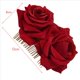 thumbnail image 4 of 10X Pinza de Pelo de Flor Rosa Diapositiva Alfiler de Bailarina de Flamenco Broche de Flores Clip de Estilo de Cabello para Senora, 4 of 9