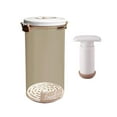 thumbnail image 2 of Vacuum Containers for Food Storage Vacuum Sealer Portable Pantry Organization with Manual Pump Airtight Canisters for Vegetables Fruits Meal 2.3L, 2 of 8