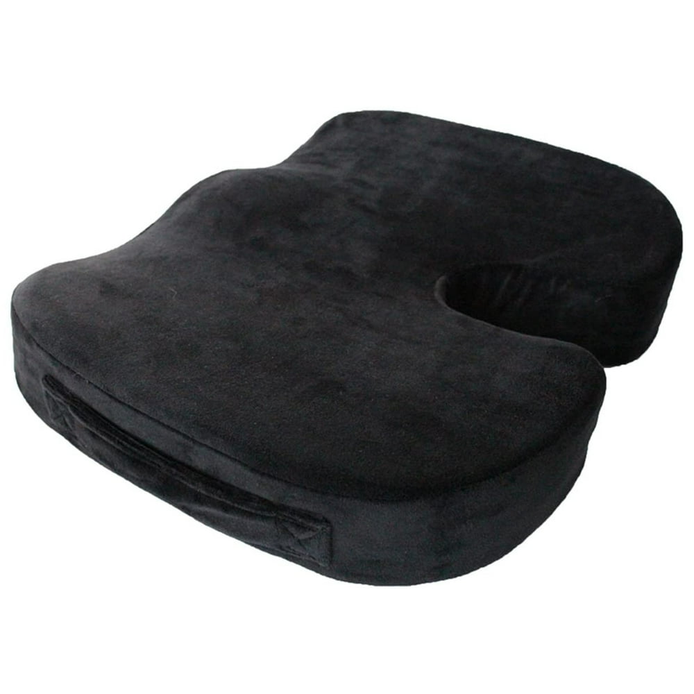 Memory Foam Seat Cushion Back Pain Orthopedic Tailbone Sciatica