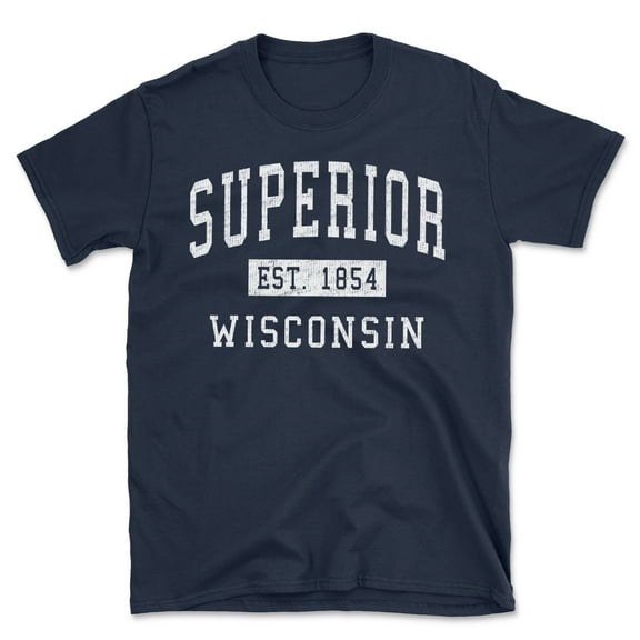 Superior Wisconsin Classic Established Men's Cotton T-Shirt
