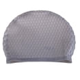 thumbnail image 4 of New Adult Swimming Cap Waterproof Silicon Waterdrop Cover Dark Blue, 4 of 8