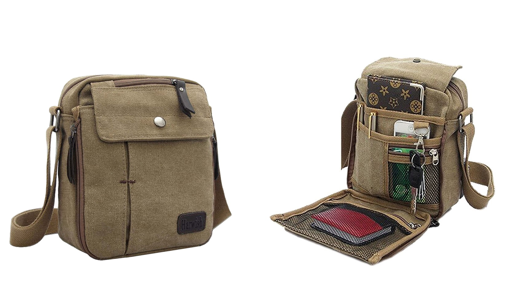 multifunctional canvas bag