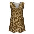 thumbnail image 5 of Blusa de chaleco sin mangas con cuello en V y estampado de tallas grandes suelta informal con estilo para mujer OAVQHLG3B Store lin121212, 5 of 5