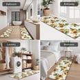 thumbnail image 5 of White Sunflower Bouquet Pattern Kitchen Rugs Sets Of 3,Kitchen Runner Rugs Non Skid Washable,Decorative Kitchen Floor Mats for Kitchen,Sink,Laundry,17"x30"+ 17"x47" + 17"x59", 5 of 6
