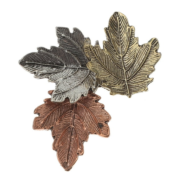 EeaseMX Broche de hoja de arce retro, alfiler, joyería, ramillete