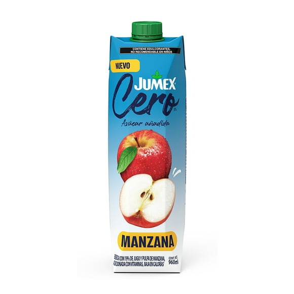 Bebida Jumex cero manzana 960 ml