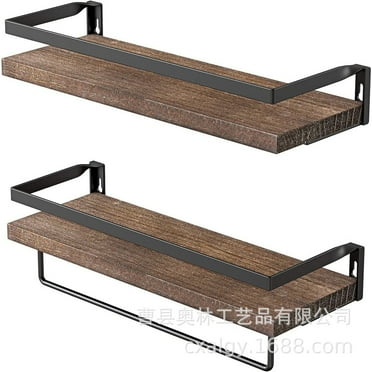 UPGRATOR Wall Mounted Display Rack 2Pcs 15.7X5.9X5.1In