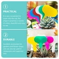 thumbnail image 4 of Troglfold Plant Tag 200pcs Waterproof T-Type Plant Labels for Garden and Vegetables,2.76"X1.97"X0.02", 4 of 10