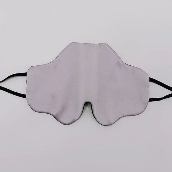2Pcs Silk Sleep Mask for Women & Men with Adjustable Strap - for Side Sleepers