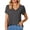 Grey, variant on Sngxgn Women's Short Sleeve V-Neck Shirts Loose Casual Tee T-Shirt(Grey,XL)