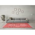 thumbnail image 3 of Ahgly Company Indoor Square Persian Red Traditional Area Rugs, 4' Square, 3 of 4
