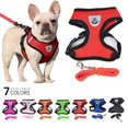 thumbnail image 2 of Cat Dog Adjustable Harness Vest Walking Lead Leash For Puppy Dogs Collar Polyester Mesh Harness For Small Medium Dog Cat Pet, 2 of 5