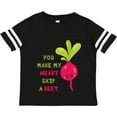 thumbnail image 3 of Inktastic You Make my Heart Skip a Beet Boys or Girls Toddler T-Shirt, 3 of 5