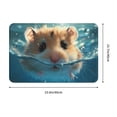 thumbnail image 3 of Uemuo Cute Swimming Guinea Pig Printed Door Mat Indoor Doormat 16"x24",Front Back Door Mats Non Slip Entrance Rugs,Inside Doormats for Entryway, 3 of 9