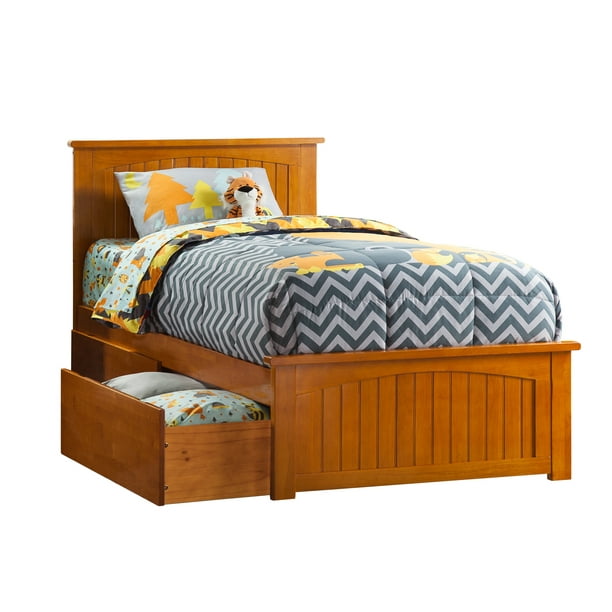 Nantucket Platform Bed with Matching Foot Board with 2 Urban Bed