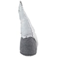 thumbnail image 6 of Northlight Standing Christmas Gnome with Flip Sequin Hat - 14" - Silver and Gray, 6 of 7
