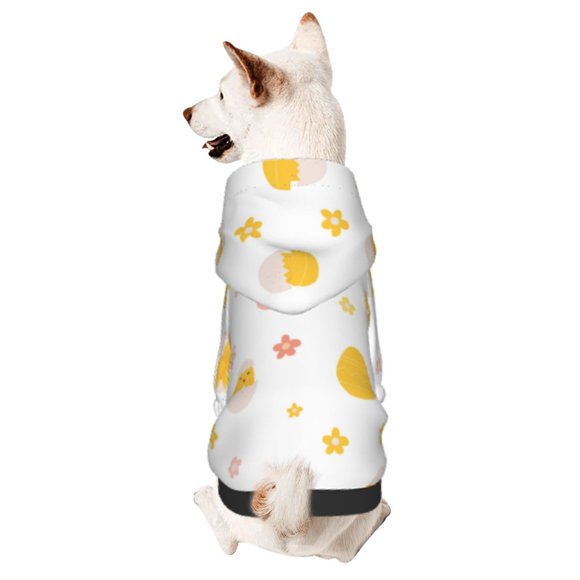 Balery Funny Chicken Sudadera con Capucha para Perros Pequeños – Ropa para Mascotas, Disfraz para Perros y Gatos, Ideal para Fiestas y Cosplay-Large