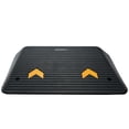 thumbnail image 4 of Upgraded Rubber Threshold Ramp, 4" Rise Door Ramp with 1 Channel, Natural Rubber Car Ramp with Non-Slip Textured Surface, 33069 lbs Load Capacity Curb Ramp for Wheelchair and Scooter, 4 of 10