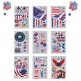 thumbnail image 2 of Pegatinas Para Decoración De Ventanas Del Día De La Independencia, Adhesivos Reutilizables Y Extraíbles Para Decoración De Ventanas De Coche Y Oficina En Casa 94 Uds. Speravity HA035065-00, 2 of 6