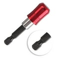 thumbnail image 4 of S SERENABLE 1/4" Hex Shank Bar Socket Screwdriver Bit Holder, Extension Chuck Adapter Set 60mm Red, 4 of 5