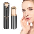 thumbnail image 1 of Depilación facial sin dolor para mujeres, cejas y cuerpo, recortador de vello facial portátil compacto con depiladora con luz LED, fácil de limpiar, 1 of 8