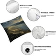 thumbnail image 6 of nygtbtfer Gold Black Sand Print Throw Pillow Covers Soft PillowcaseDecorative Cushion Cover Modern Square Cushion Cases for Living Room Bed Sofa Bedroom Without Pillow White, 6 of 7