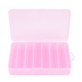 thumbnail image 4 of Yunxwd BOROCO Caja De Señuelos De Pesca con Mosca, Plástico Rosa, 14 Compartimentos, Caja De Almacenamiento De Señuelos De Pesca De Doble Cara, 4 of 5