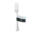Mainstays Swirl Stainless Steel Dinner Fork Set, 4 Piece
