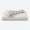 thumbnail image 2 of Bare Home Drap-Housse en Flanelle 100 % Coton - Poche Profonde - Très Grand, Blanc, 2 of 5