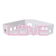 thumbnail image 1 of Coofit Bathroom Shelf Self Adhesive Love Pattern Shower Shelf Bathroom Storage Rack, 1 of 10