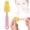 Pink, variant on NUOKO Universal Pacifier Brush, Bottle Brush, The Nipple Brush Cleaning Brush Set Rotates Freely to Replace The Head Sponge Bottle Brush, Universal 360 Rotary Bottle Teat Pacifier