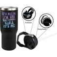 thumbnail image 4 of 30 oz Tumbler with Handle and Flip Straw，Friendship Gifts for Women Friend Sister, Stainless Steel Insulated Coffee Mug, Reusable Spill-Proof Thermal Cups for Hot and Cold Drinks, 4 of 6